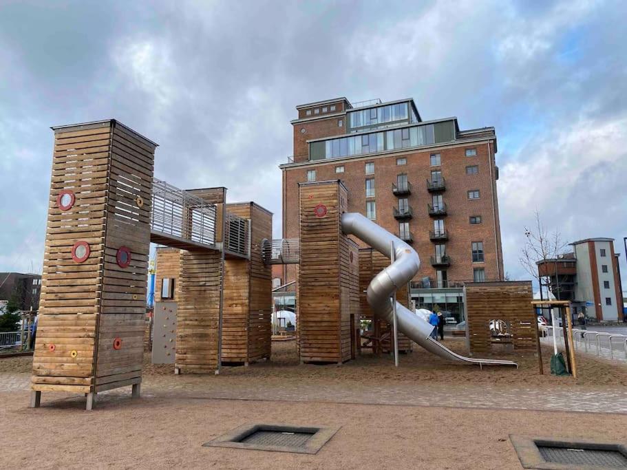 Meerblick, Balkon Und Private Sauna Im Historischen Getreidespeicher Wißmar エクステリア 写真