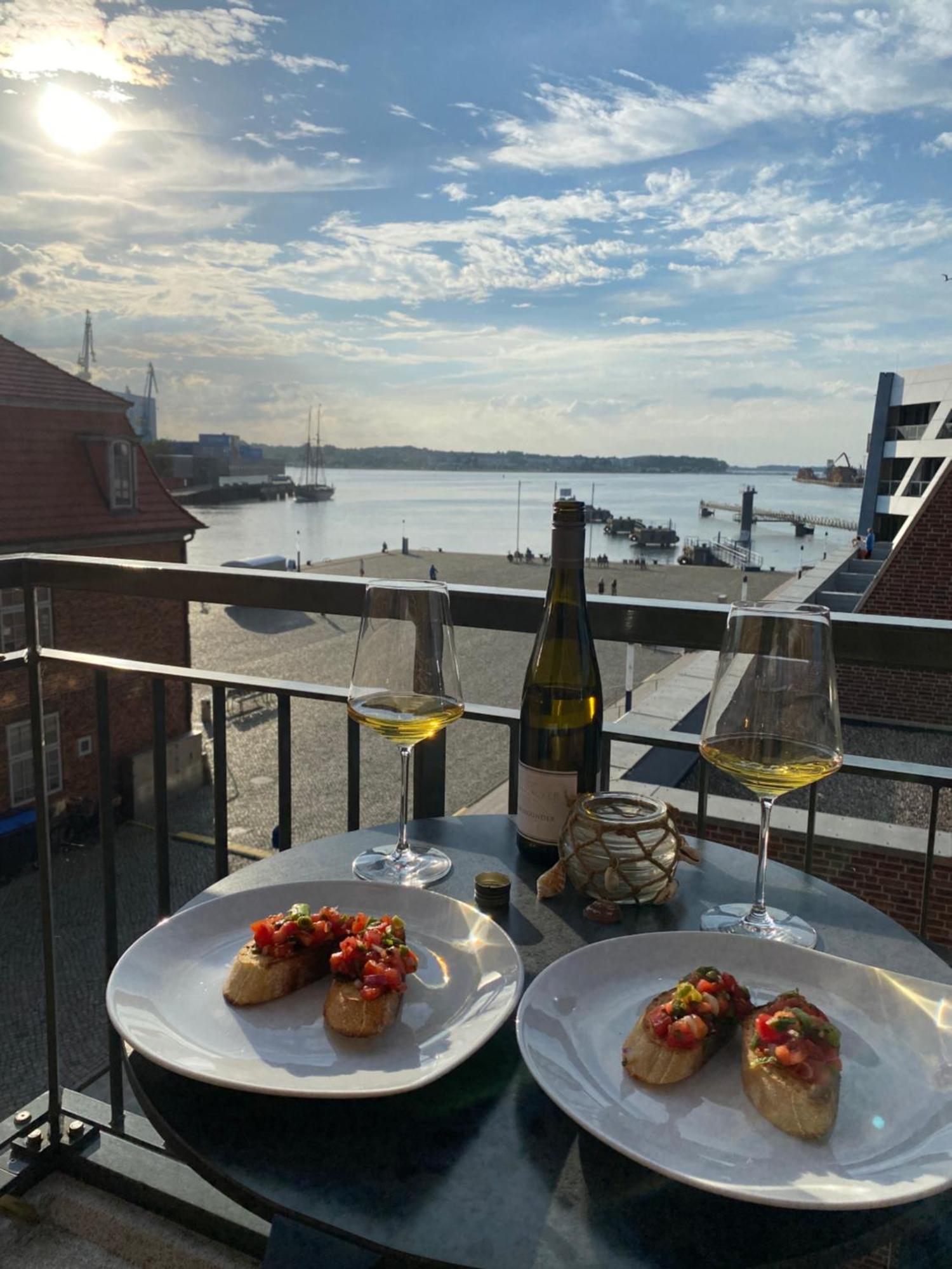 Meerblick, Balkon Und Private Sauna Im Historischen Getreidespeicher Wißmar エクステリア 写真
